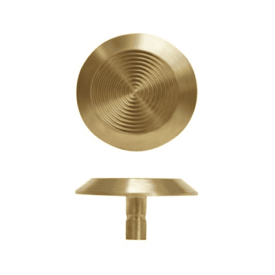 Brass tactile studs