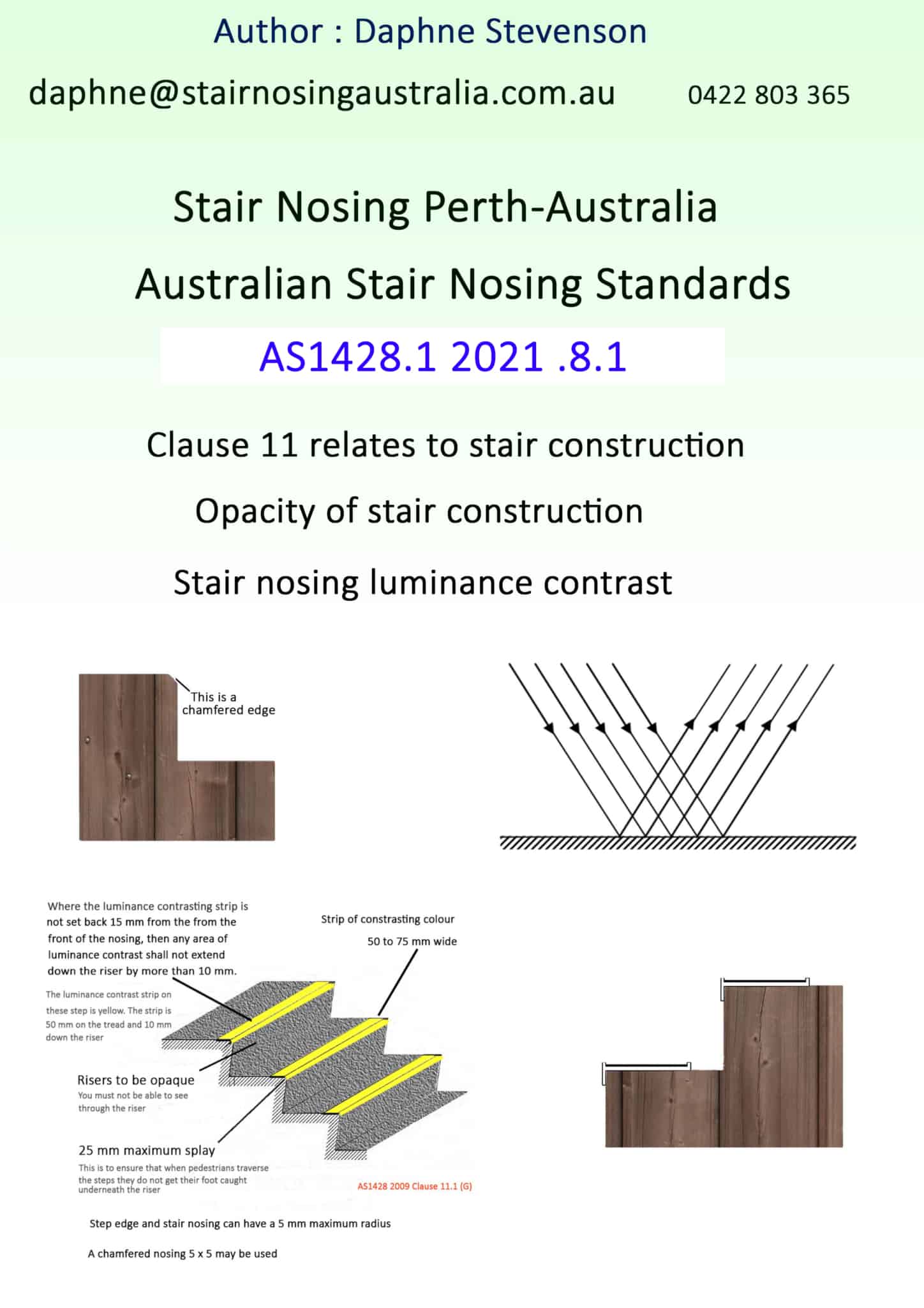 Australian stair nosing standards » What are the rules for stair nosing