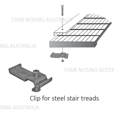 FRP clip fixing fastener