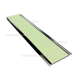 Photo luminescent anti-slip stair nosings