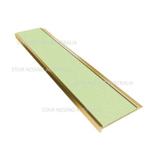 Photo luminescent anti-slip stair nosings