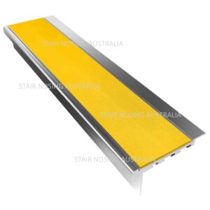 Carpet tile stair nosing