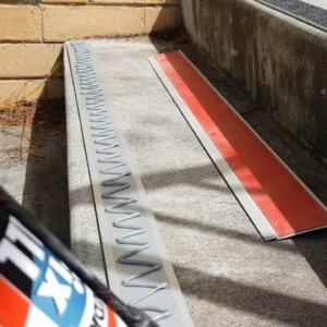 Installing anti slip stair strips anti slip stair strips