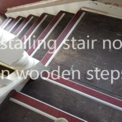 lumms bar installing on wooden step.mpg lumms bar installing on wooden step.mpg