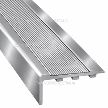 Nosing for steps that have hybrid flooring Nosing for steps that have hybrid flooring